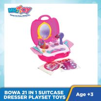 BOWA 21 In 1 Suitcase Dresser Playset Toys