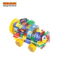 Car Container with WHEEls Building Blocks Set