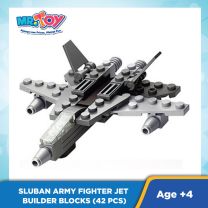 SLUBAN Army Fighter Jet Builder Blocks (42 pcs)
