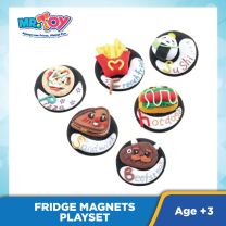 CRAZYCLAY DIY Multi-Colour Foods Shape Clay Fridge Magnets Playset