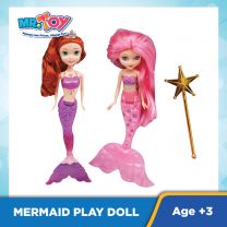 BEAUTY 2 In 1 The Mermaid Princess Doll Toys
