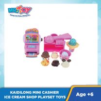 KAIDILONG Mini Cashier Ice Cream Shop Playset Toys