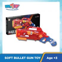 ZECONG Toys Blaze Storm Manual Soft Bullet Gun For Kids (With 20 Soft Bullet Pin)