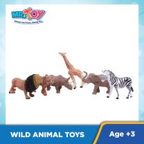 Wild Animal Toys 6Inch 6Pcs Hj666-3