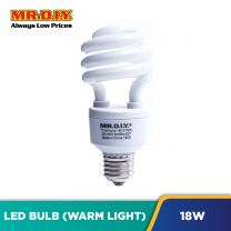 (MR.DIY) Spiral Shape LED Bulb Warm White 18W (1pcs)