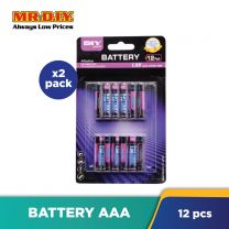 (MR.DIY) Alkaline AAA Battery (24pcs)