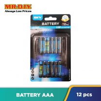 (MR.DIY) Super Extra AAA Battery (12pcs)