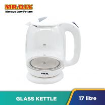 (MR.DIY) PREMIUM Glass Kettle (1.7L)