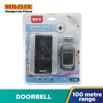 (MR.DIY) Black Battery Wireless Doorbell