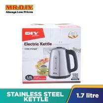 (MR.DIY) Premium 1.7L Stainless Steel Kettle