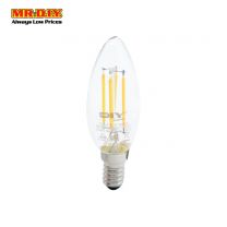 (MR.DIY) LED Candle Bulb 240V 4W E14 - Warm White