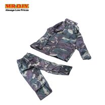 (MR.DIY) Camouflage Raincoat