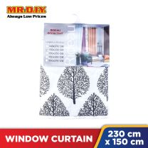 (MR.DIY) Window Curtain (230cm x 150cm)