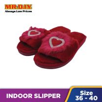 (MR.DIY) Ladies Indoor Slipper With Heart Design