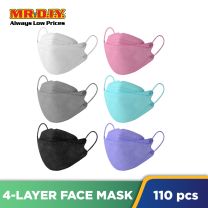 (MR.DIY) 4-ply KN95 Face Mask (110 pcs) NEW DESIGN