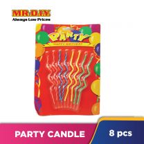 Party Birthday Candle (8 pieces)