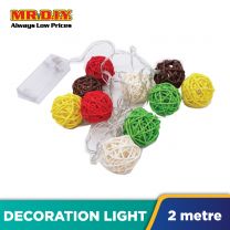 (MR.DIY) Multi Color LED Light Lantern Mini Waterproof Bullet (10 pieces)