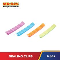 (MR.DIY) Multi-Colour Food Sealing Clips (4pcs)