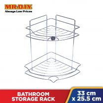 (MR.DIY) 2-Layers Stainless Steel Storage Rack for Bathroom