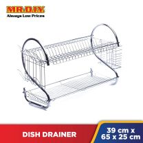 (MR.DIY) 2 Tier Dish Drainer (39x65x25cm)