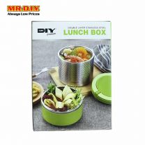(MR.DIY) Double Layers Lunch Box 1.5L 6551