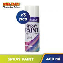 (MR.DIY) Spray Paint White 2# (3pcs)