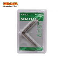(MR.DIY) Stainless Steel L-Bracket For Jointment 80CM 4PCS