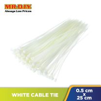 (MR.DIY) White Cable Tie 5mm * 250mm