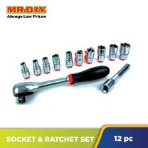 FIXMAN Socket and Ratchet Tool Set (12pcs)