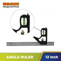 Combination Moveable Angle Ruler (12 inch)