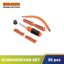 Ratcheting Screwdriver Set 35 Pieces