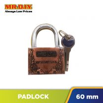 (MR.DIY) Padlock With Key Set (60mm)