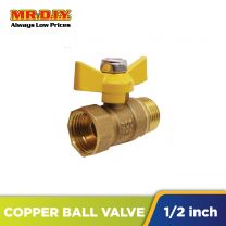 (MR.DIY) 89270 Copper Ball Valve 1/2 Inch