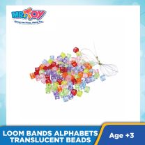 Loom Bands - Alphabets Translucent Beads