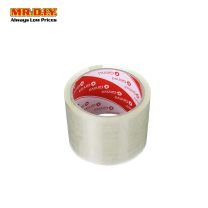 GINNVA Strong Adhesive Transparent Bopp Tape (72mm x 40y)