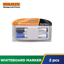HENGBAO 2 PCS Whiteboard Marker -Blue And Black WB522