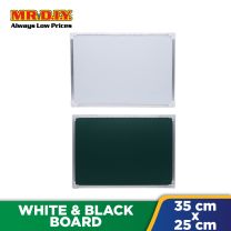2 in 1 Double Sided Whiteblack Board 25x35cm