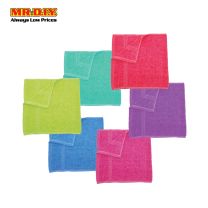 (MR.DIY) Premium Plain Rectangular Cotton Face Towel (30cm x 13cm)