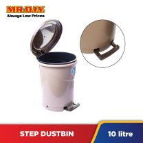 LAVA Plastic Round Step Dustbin (10L)