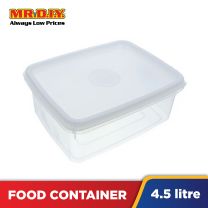 LAVA Plastic Food Container with Lid (4.5L)
