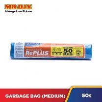 SEKOPLAS RePlus HDPE Garbage Bag M Size (50pcs)