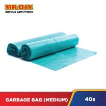 SEKOPLAS Enviroplus Twin Roll Garbage Bag M Size (2 x 40pcs)