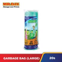 SEKOPLAS Enviroplus Mini Roll Garbage Bag L Size (20pcs)