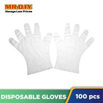 SEKOPLAS Strong Multipurpose Transparent LDPE Gloves (100 pcs)