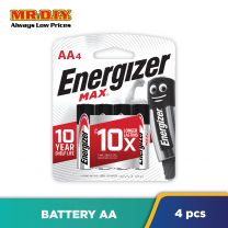 ENERGIZER Max Powerseal Technology Alkaline Battery AA (4pcs)