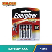 ENERGIZER Max Powerseal Technology Alkaline Battery AAA (4pcs)