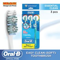 Oral-B Complete Easy Clean (Soft) Manual Toothbrush Buy 2 Get 1 Free - PolyBag