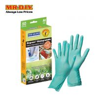 TOP GLOVE Biogreen Biodegradable Nitrile Gloves (Size: M)