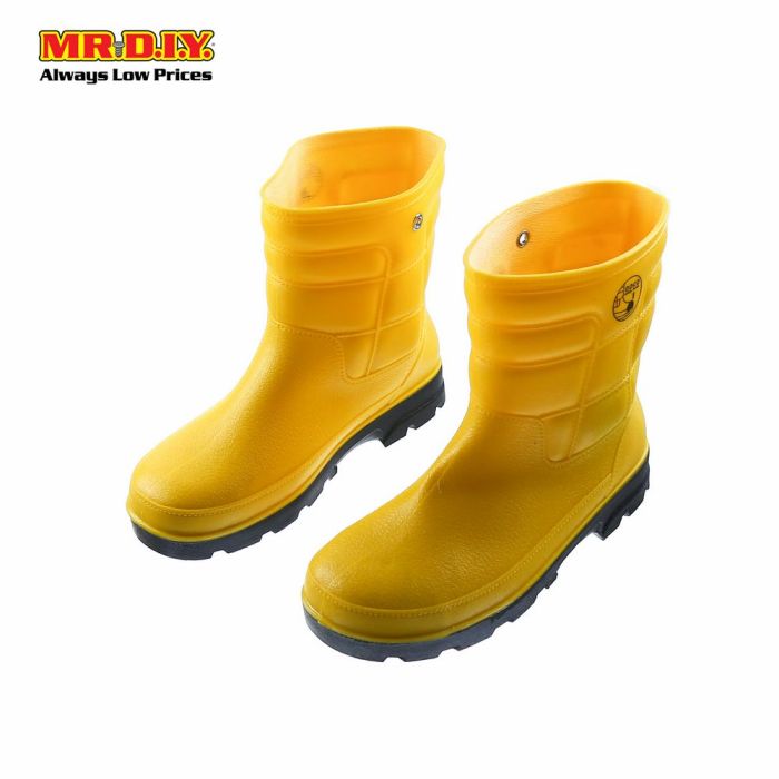 Yellow Safety Boots -Size 7 | MR.DIY